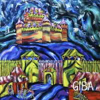 Château Frontenac Québec 30 x 30 – Peinture à l'huile par Giba