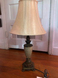 Bombay Style Lamp. 29” Tall.Single Mom Breast Cancer Fundraiser.