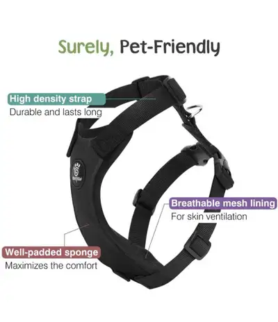 VavoPaw Dog Vehicle Safety Vest Harness, View more