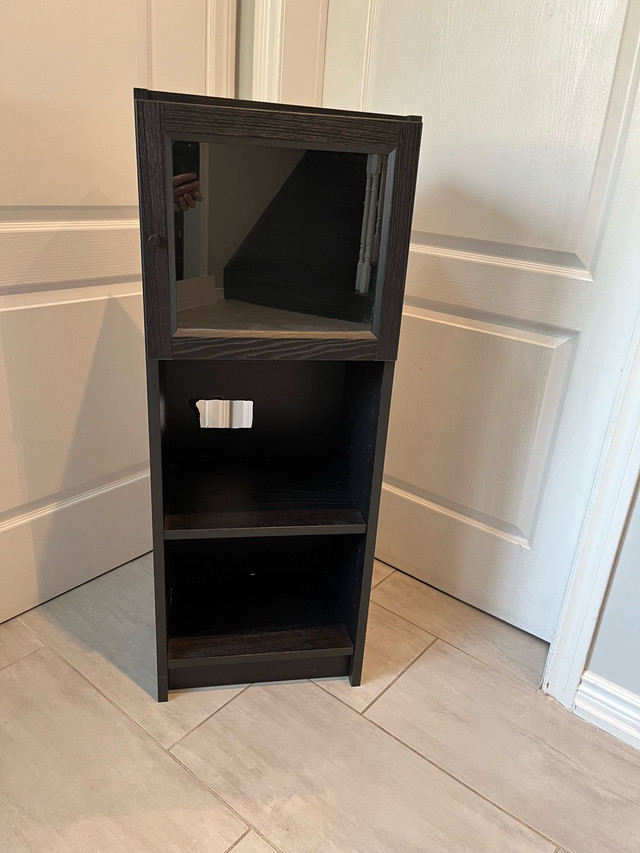 DISPLAY UNIT/CABINET-BOOK CASE w/GLASS DOOR*ONLY $39! in Hutches & Display Cabinets in City of Toronto - Image 2
