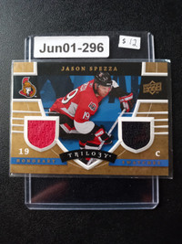Jason Spezza 2008-09 Upper Deck Trilogy Honorary Swatches  HS-JS