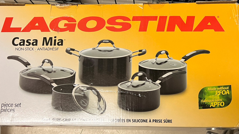 Brand new in box Lagostina Casa Mia Non-Stick Cookware Set, | Kitchen &  Dining Wares | Markham / York Region | Kijiji