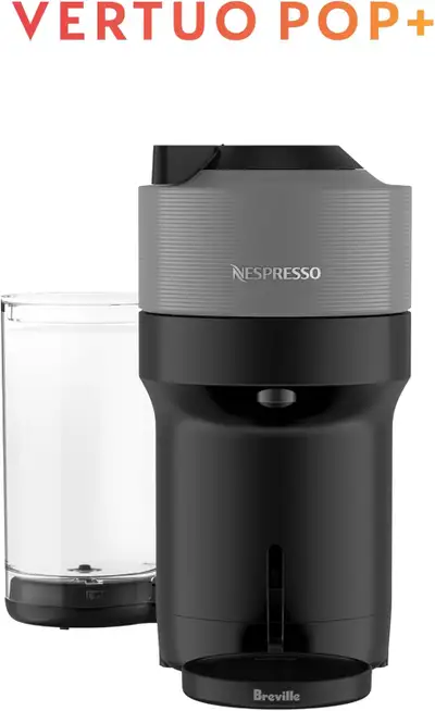 Breville Nespresso Vertuo Pop+ Single Serve Coffee Machine, Dark, View more
