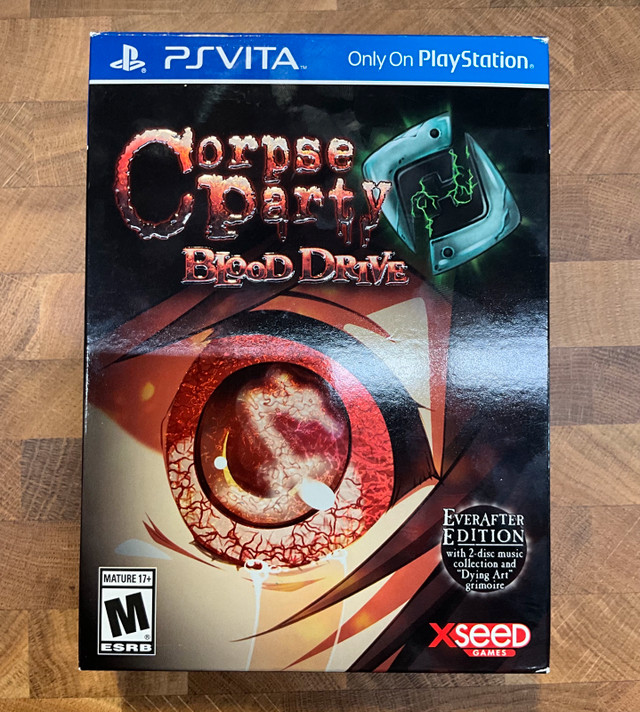 Corpse Party Blood Drive Ever After Edition-CIB-PSVITA in Sony PSP & Vita in North Bay