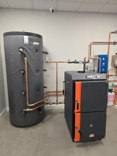 Chaudière au bois intérieure  70-100-135-200 000btu AUTONOM, View more