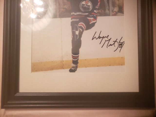 Wayne Gretzky - Original (Signed) Early Yrs 1/1 Photos (4) GWG in Arts & Collectibles in Edmonton - Image 2