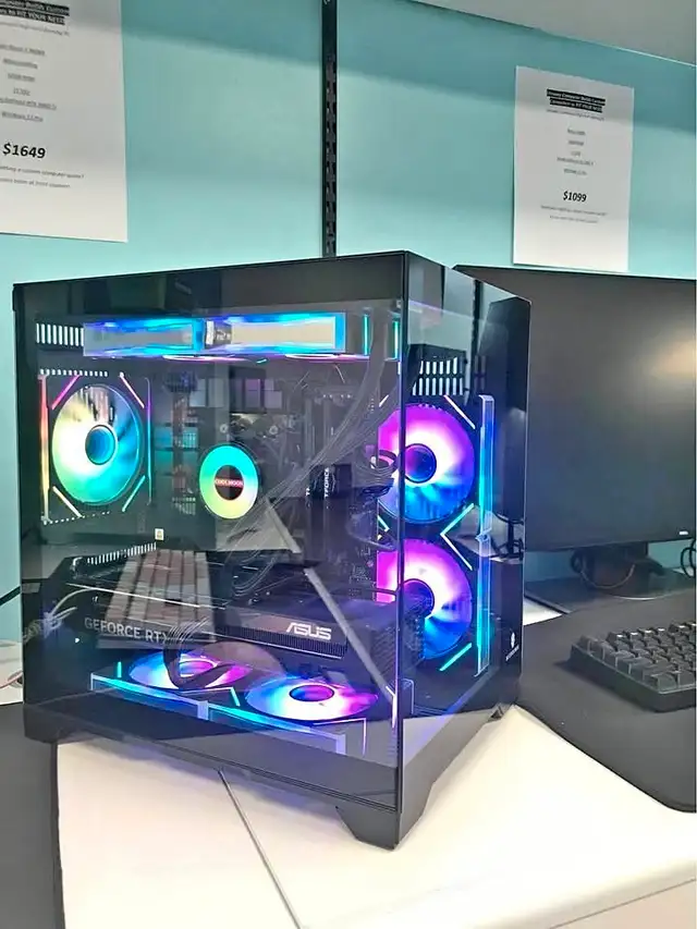 GAMING PC AMD Ryzen 5 7600 ,32G, 1TB SSD RTX 5060 in Desktop Computers in Mississauga / Peel Region - Image 3