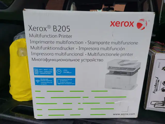 Xerox printer B205. Brand new in original box. in Printers, Scanners & Fax in Oshawa / Durham Region - Image 2