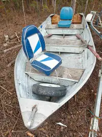 FS: 12 foot aluminum boat and trailer