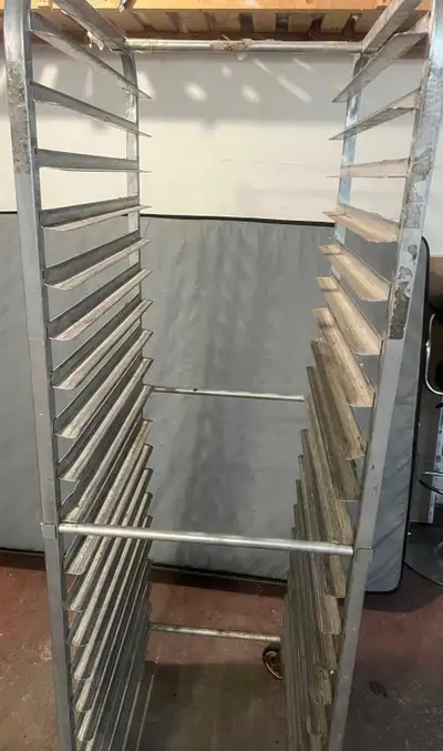 Selling all together Selling all for 350 Storage rack can be used for pizza dough , dry groceries $1...