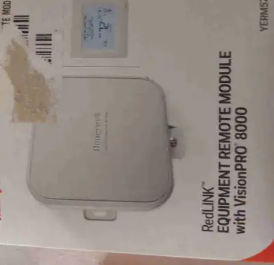 Honeywell Thermostat with wireless module, View more