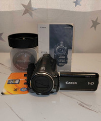 Canon Vixia HD video camera with Wide lense