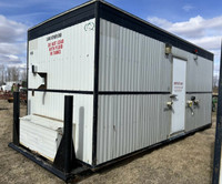 8x23ft office trailer sewage tank skid