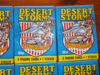 desert storm cards "topps "