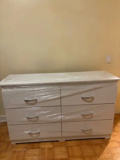 White 6-Drawer Dresser, View more