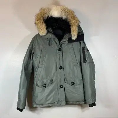 Size med pit to pit 52 cm , sleeves length 63 cm 280$