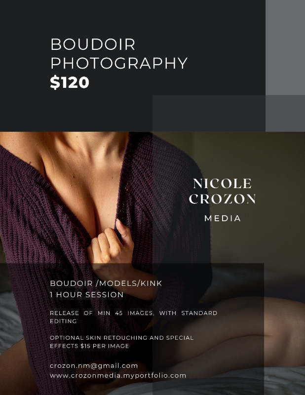 Boudoir Photography Session in Artists & Musicians in Calgary - Image 2
