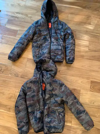 size 7/8 and 10/12 jackets , View more