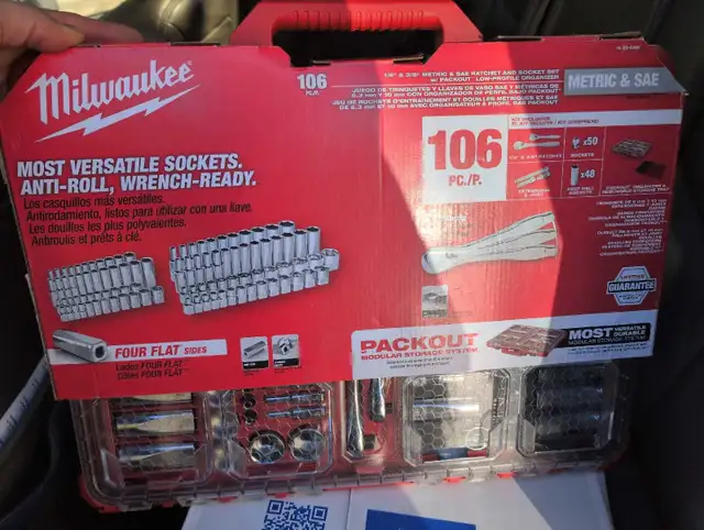 Milwaukee Socket Set Packout 
