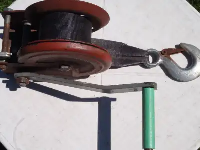 Good for a smaller boat trailer , solid and strong.