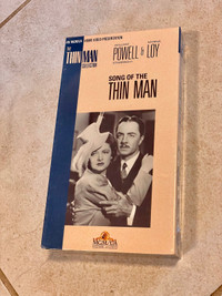 SEALED Song of the Thin Man VHS VCR Video Cassette Tape