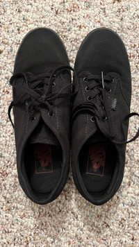 Black Vans - Women's size 6