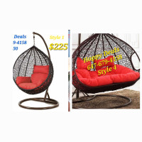 Single/2person  Egg hanging swing chair, Many designs 