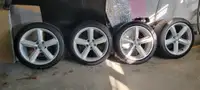 Audi A4/VW rims/tires set