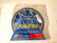 Brand new Sunstar Works TripleStar Aluminum Rear Sprockets