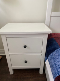IKEA Hemnes two-drawer chest/ nightstand