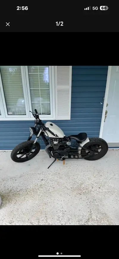 Looking to trade 1979 Yamaha xs custom bobber Has been stored in heated garage since owned Looking t...