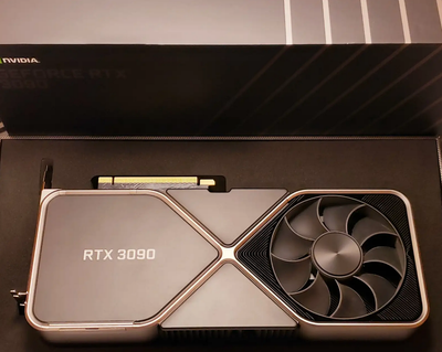 NVIDIA GeForce RTX 3090 Founders Edition (FE) GPU 24 GB GDDR6X, View more