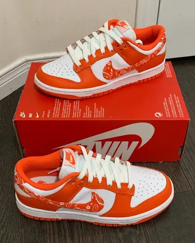 Nike Dunk Low “Orange Paisley”, View more