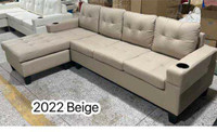 Brand New Leather Sectional Sofa with Delivery 