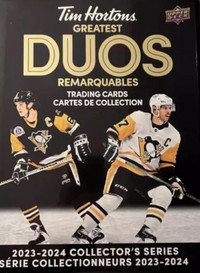 Tim Hortons Greatest Duos Hockey Cards 