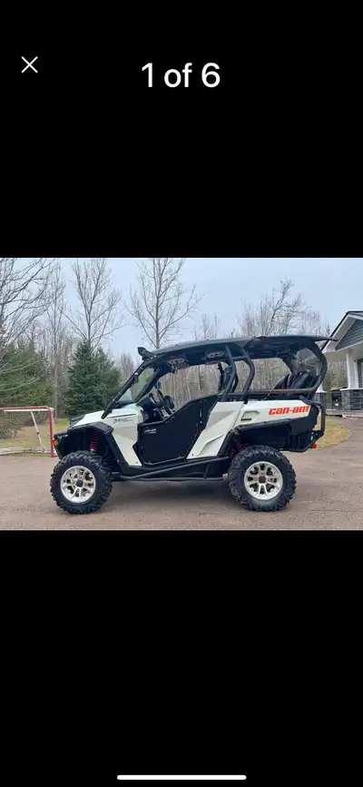 2013 Can-Am commander. Many options on the bike including extra lighting with a light bar and other...