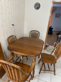  Table and chairs