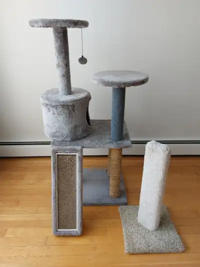 Arbre à chat et grattoir, View more