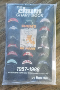 The CHUM CHART BOOK 1957-1983 Record List 1984 Ron Hall