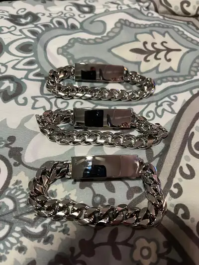 Heavier Chrome Braclets, View more