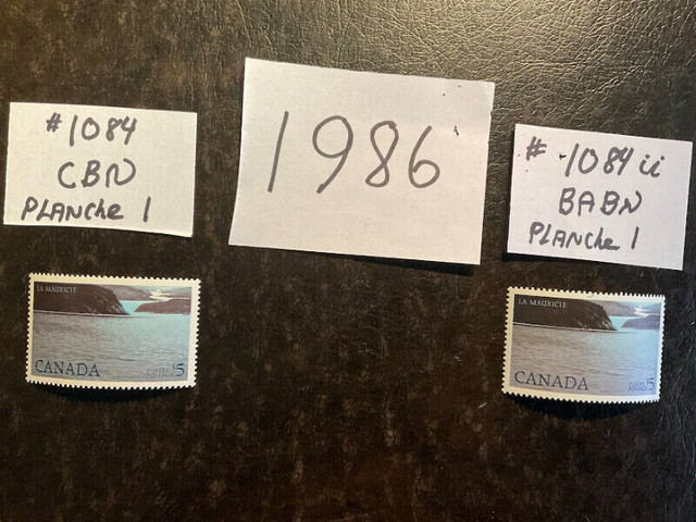 CANADA- 1986- Tous les timbres émis pour 1986 dans Art et objets de collection  à Granby - Image 3
