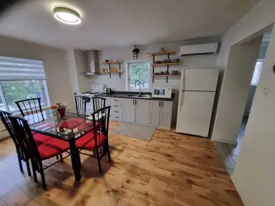 Logement 5 1/2 rénové au goût du jour situé au centre-ville de Trois-Rivières à une minute du termin...