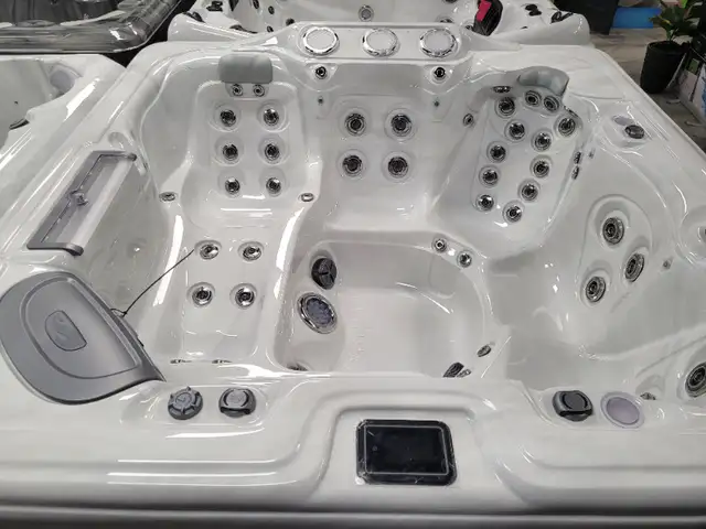 Premium Spas from $5395 (plug and play, hardwired, salt, swim) in Hot Tubs & Pools in Oshawa / Durham Region - Image 9