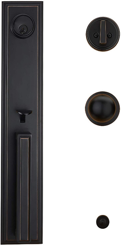 Front Door Lock with Knob, Deadbolt, For use on exterior doors. in Windows, Doors & Trim in Mississauga / Peel Region