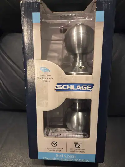 Schlage Bed/Bath Doorknob, View more