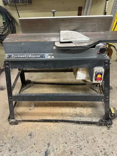 6” Jointer W/ spiral cutter head, - $200 16” King Bandsaw, - $200 Floor model Drill Press - $100 $40...