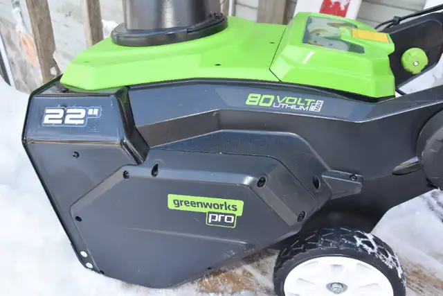 NEW Greenworks Pro 80V Cordless Snow Shovel 12 In in Outdoor Tools & Storage in Stratford - Image 6