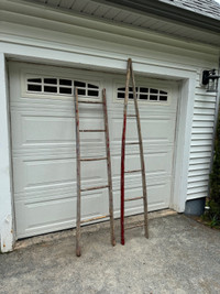 “Vintage Annapolis Valley Apple  Ladders” $65/$75 Each. 