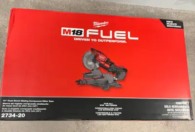 New Milwaukee M18 FUEL Cordless 10-inch miter saw, View more