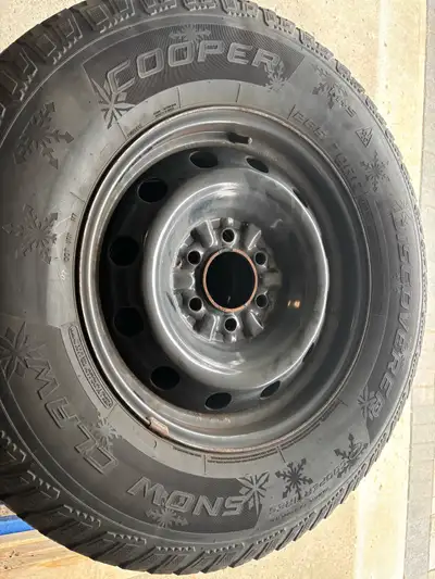 Have 4 used winter tires that are still good for 1-2 more winters.. cooper is the make.. off a 2018...